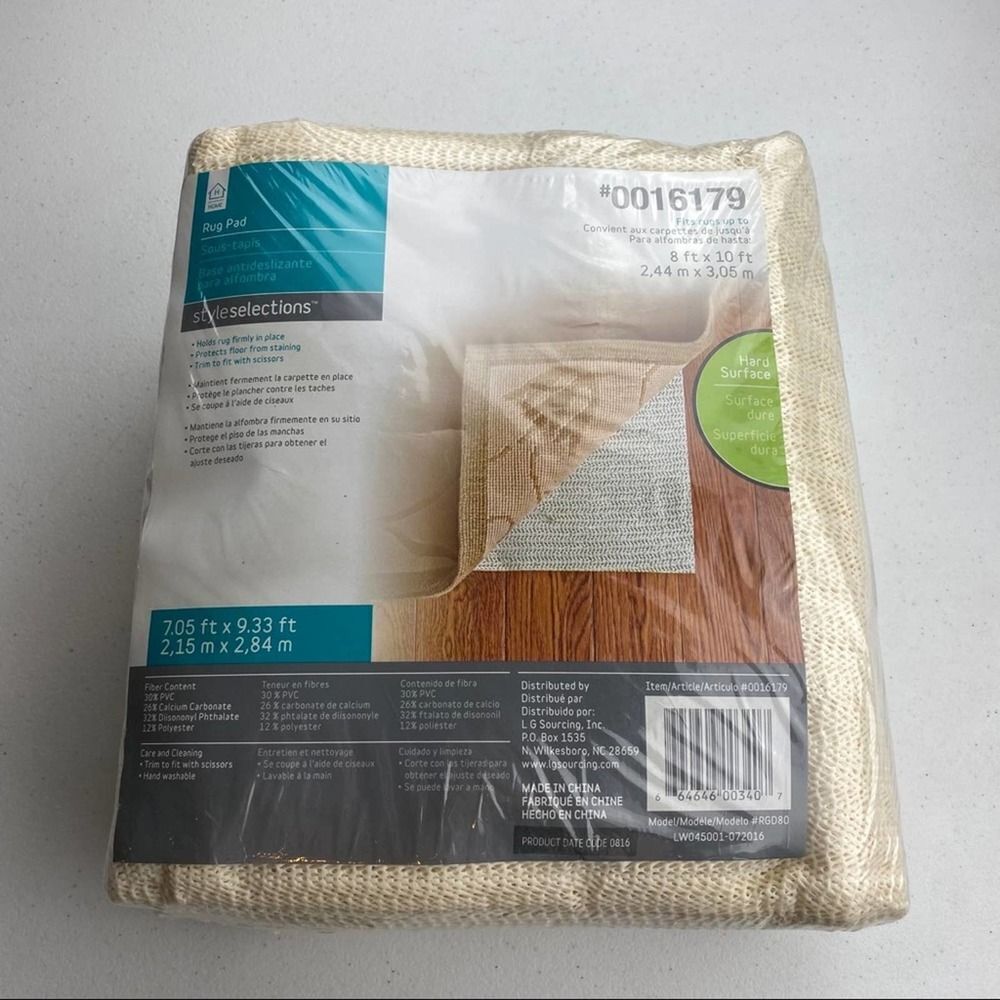 Style Selections Rug Grip Pads NWT